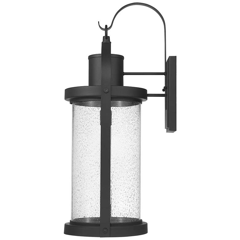 Image 7 Roundhouse 31 3/4" High Black Outdoor Wall Light more views