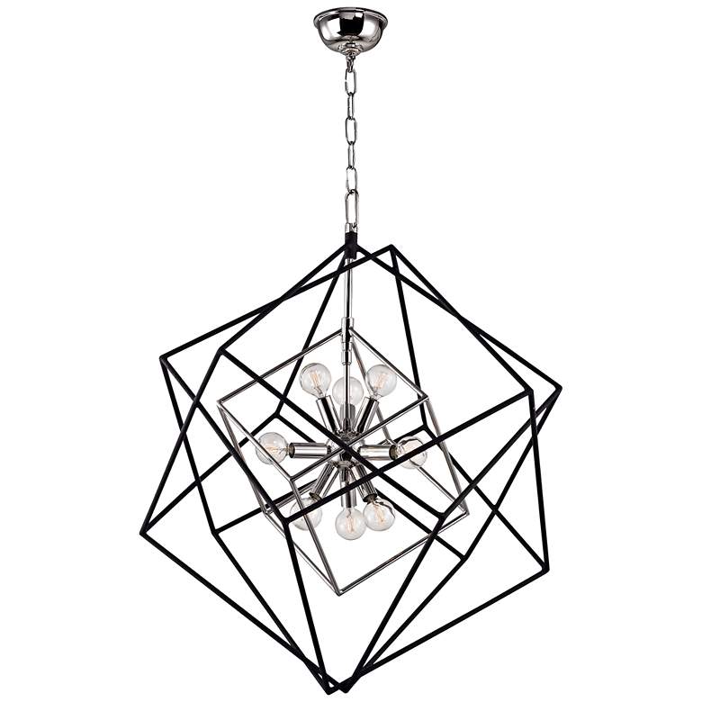 Image 2 Roundout 26 inch Wide Polished Nickel Pendant Light more views