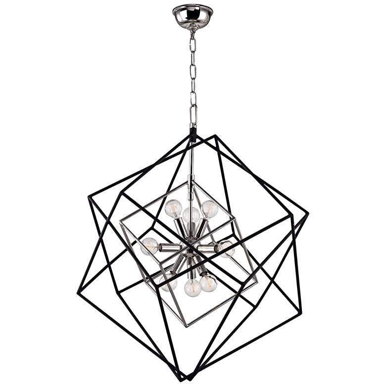 Image 2 Roundout 26" Wide Polished Nickel Pendant Light more views