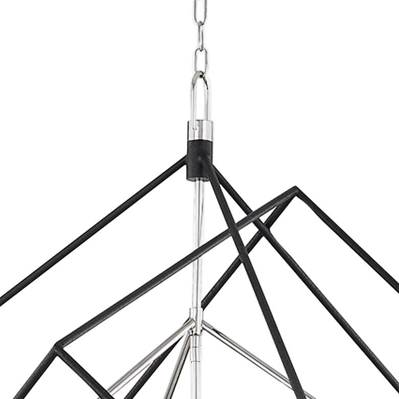 Image 3 Roundout 42 inch Wide Polished Nickel 15-Light Pendant Light more views
