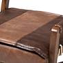 Thumbnail4 of Rovelyn Brown Faux Leather and Walnut Wood Lounge Chair more views