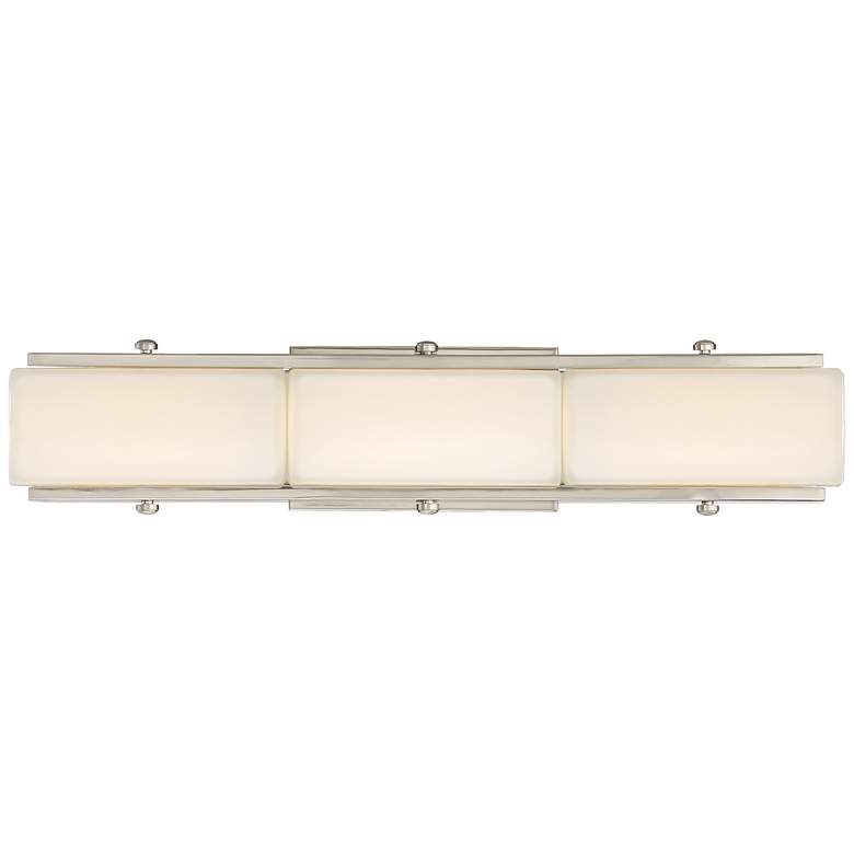 Image 1 Rowan 22 1/2 inch Wide Satin Platinum LED Bath Light