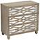 Rowan 34" Wide Mirrored and Whitewash 3-Drawer Accent Chest