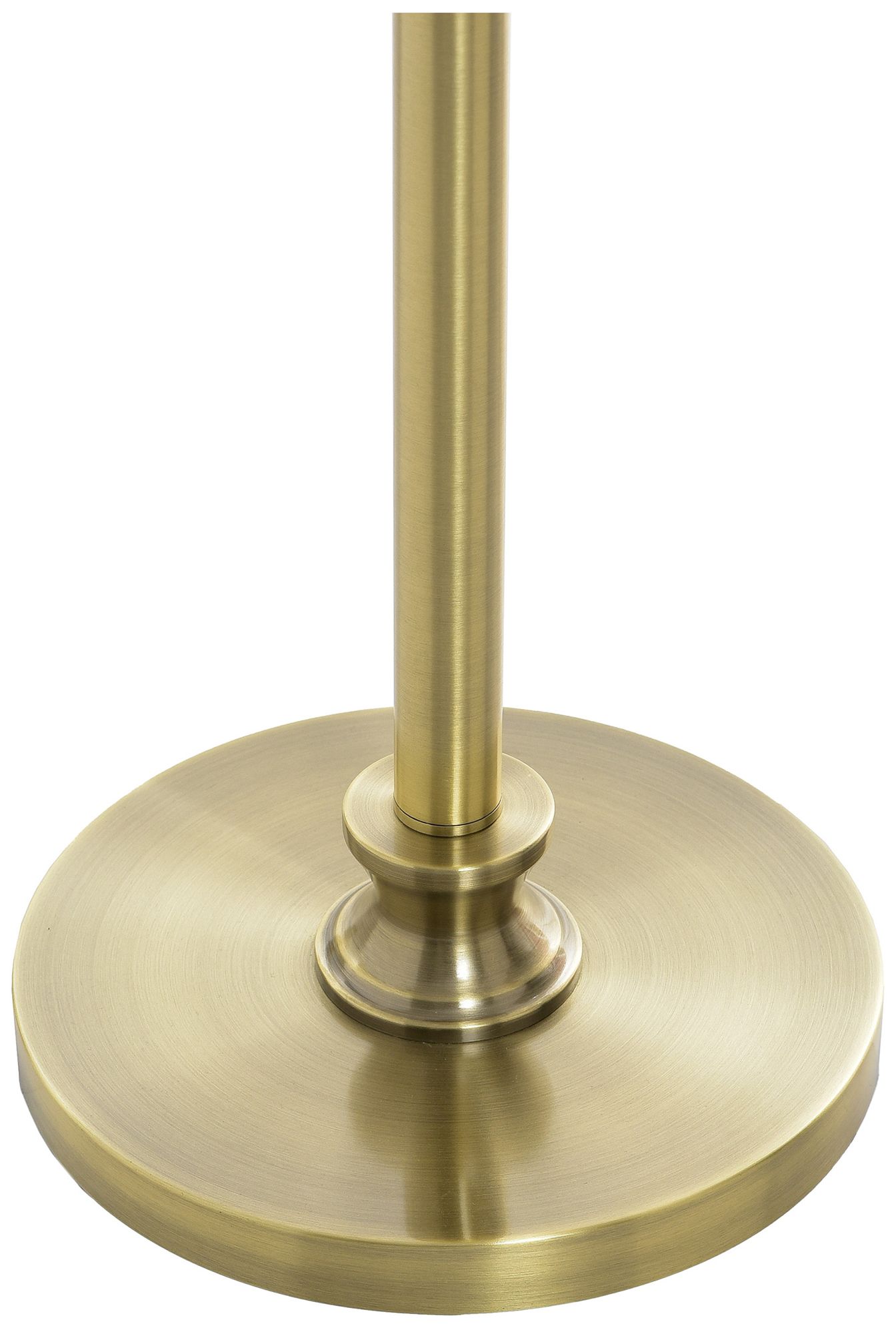 Image 3 Rowan 63" High Ash Floor Lamp with White Shade more views