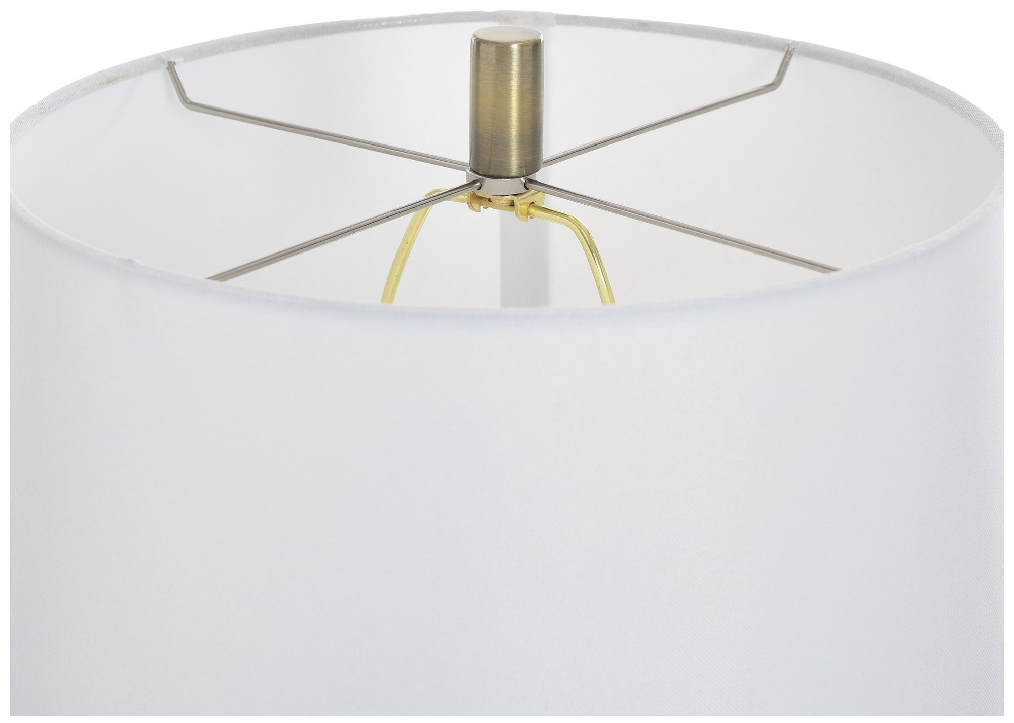 Image 5 Rowan 63" High Ash Floor Lamp with White Shade more views