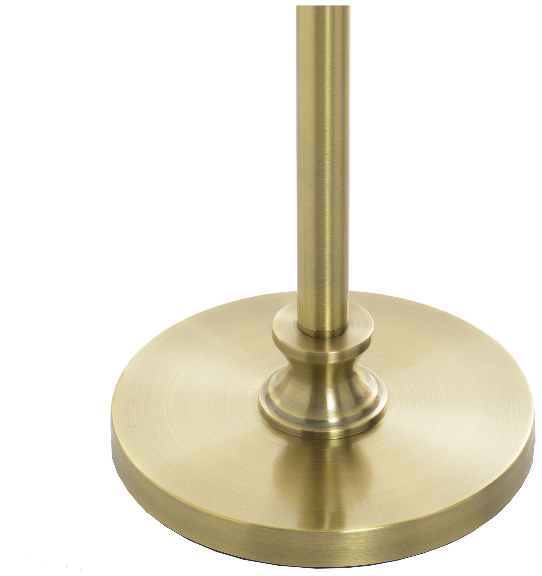Image 4 Rowan 63" High Soot Gold Floor Lamp with Beige Shade more views