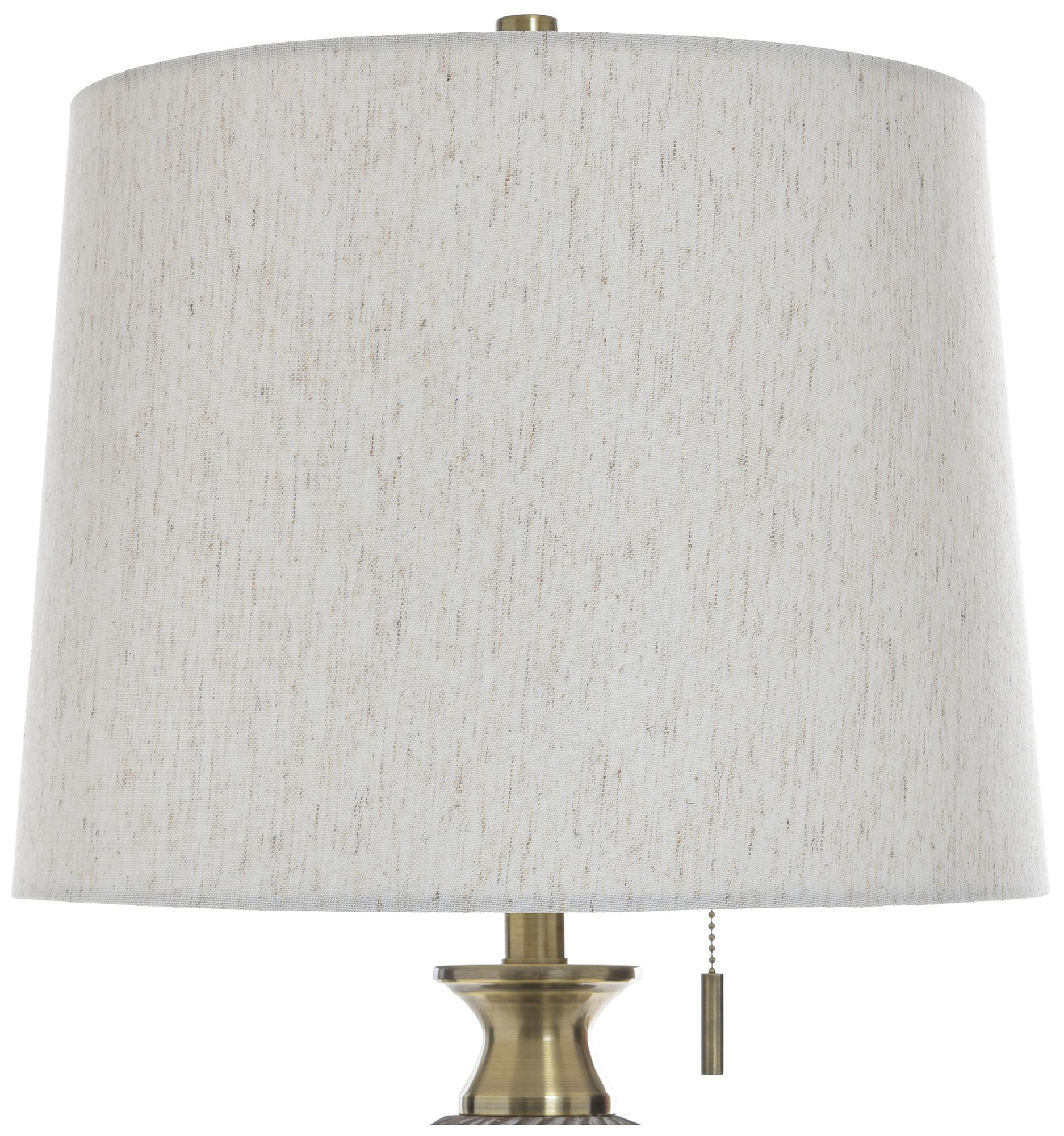 Image 5 Rowan 63" High Soot Gold Floor Lamp with Beige Shade more views