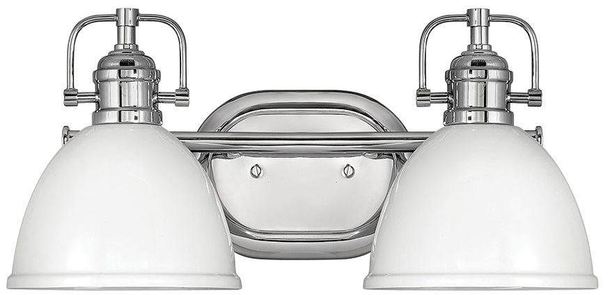 Rowan 7 3/4"H Chrome 2-Light Wall Sconce by Hinkley Lighting