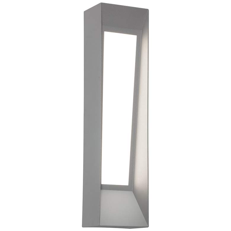 Image 1 Rowan - LED 20 inch Wall Sconce - Textured Grey Finish - White Acrylic Sha