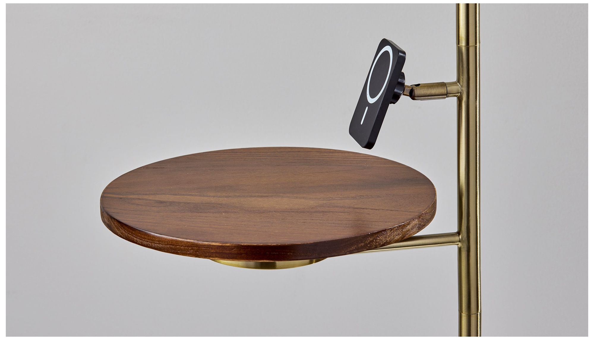 Rowe Wireless Charging Floor Lamp with Table