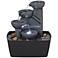 Rowell 7 1/2" High Tabletop Fountain with Light