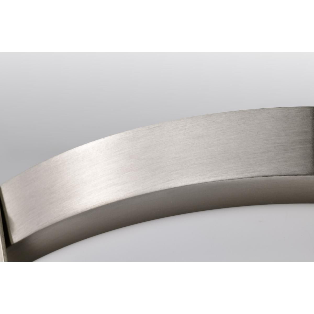 Rowen 14.5" Wide Brushed Nickel 3 Light Flush Mount