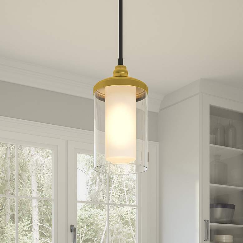 Image 1 Rowland 1-Light Matte Black Mini Pendant