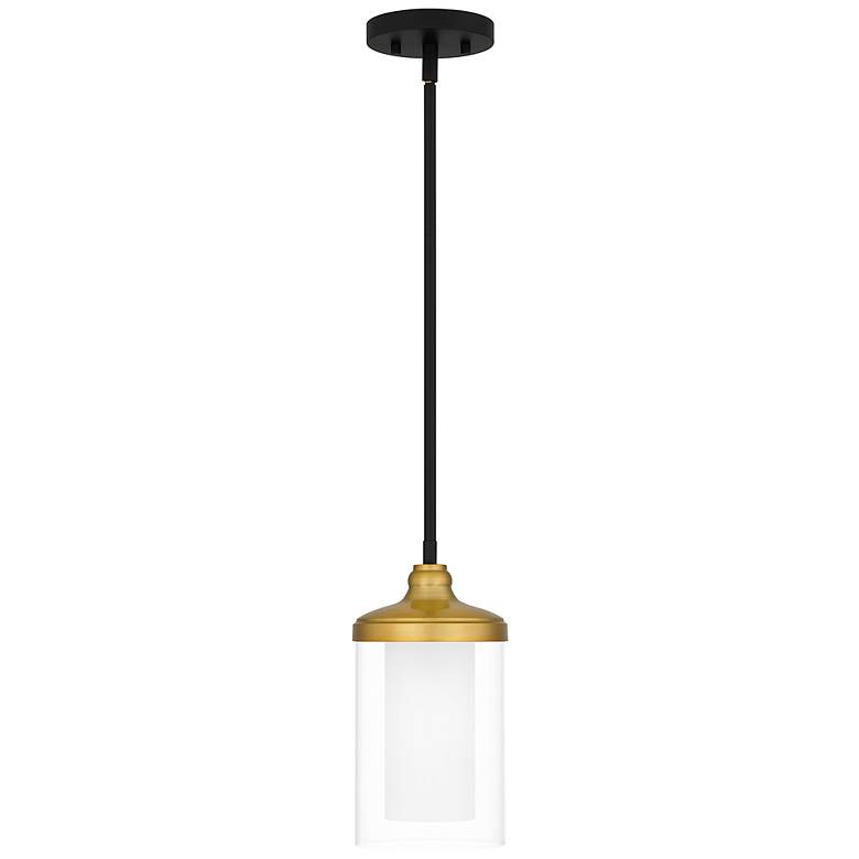 Image 5 Rowland 1-Light Matte Black Mini Pendant more views