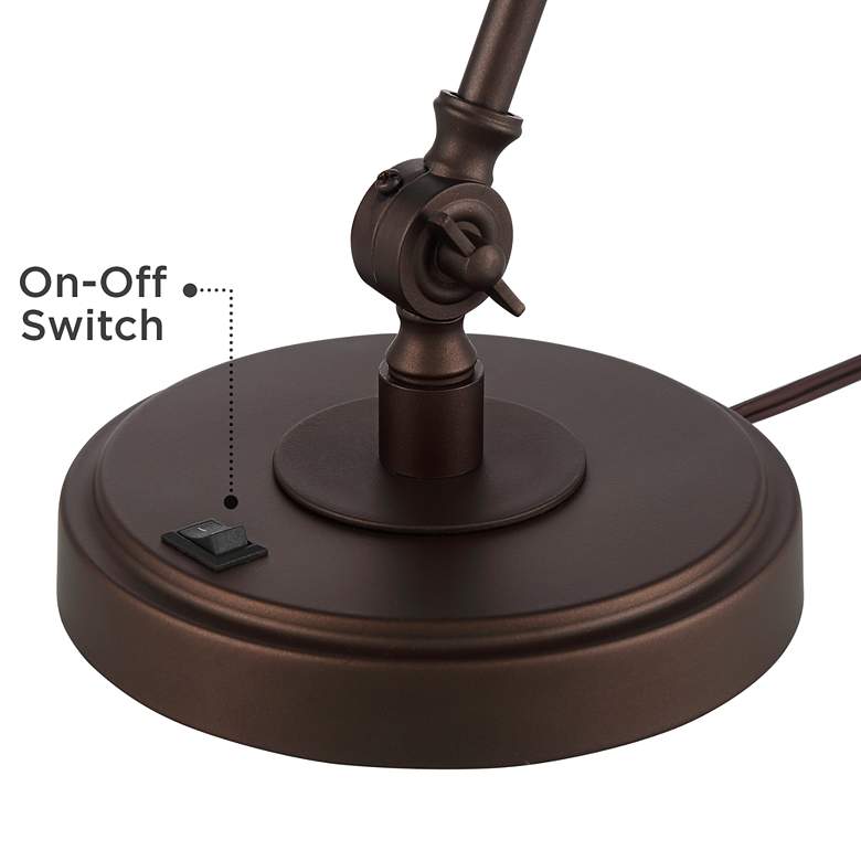 Rowlett Rattan Shade Desk Lamp with USB Port more views