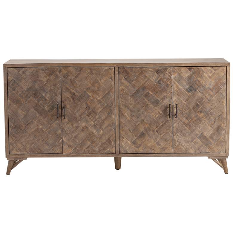 Image 1 Rowley Grey Washed Wooden Sideboard