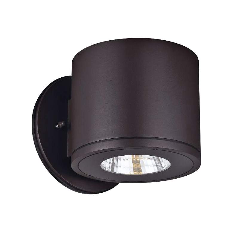 Image 1 Rox 5 1/4 inch High Architectural Bronze LED Outdoor Wall Light