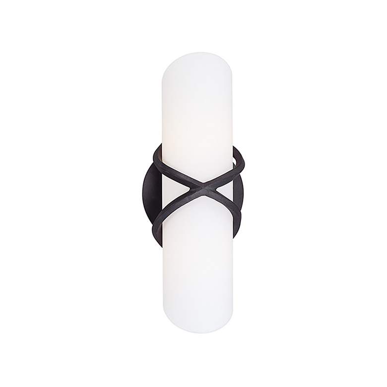 Image 3 Roxberg Graphite 11 1/2" High Bath Sconce