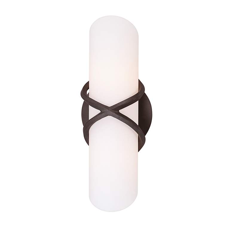 Image 4 Roxberg Graphite 11 1/2" High Bath Sconce more views