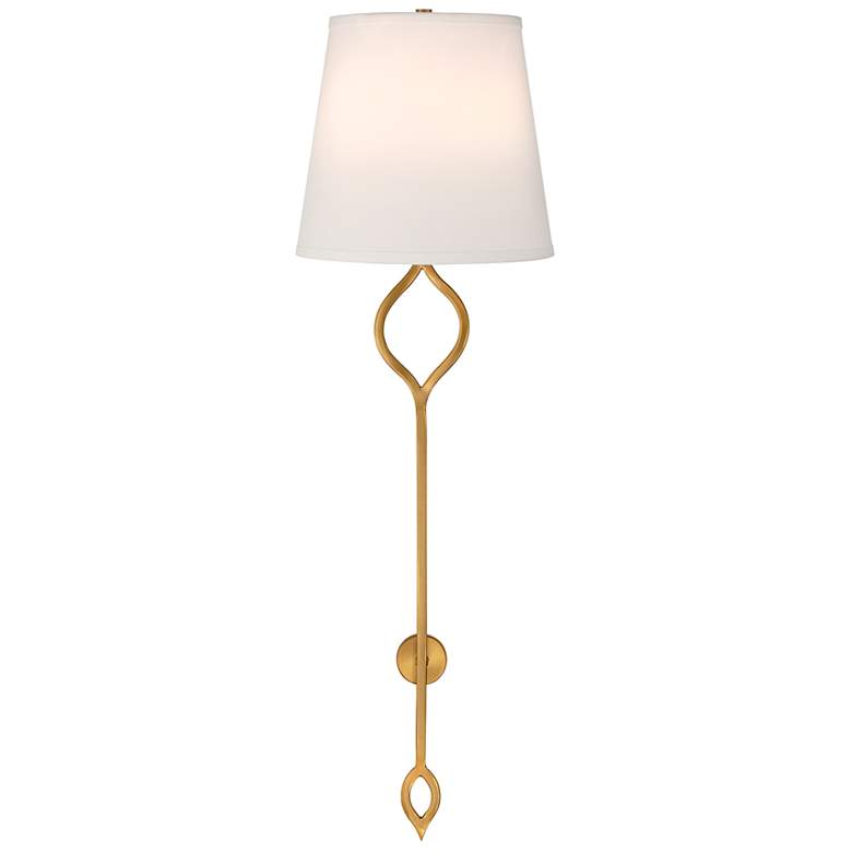 Image 1 Roxbury 2-Light Wall Sconce in Warm Brass