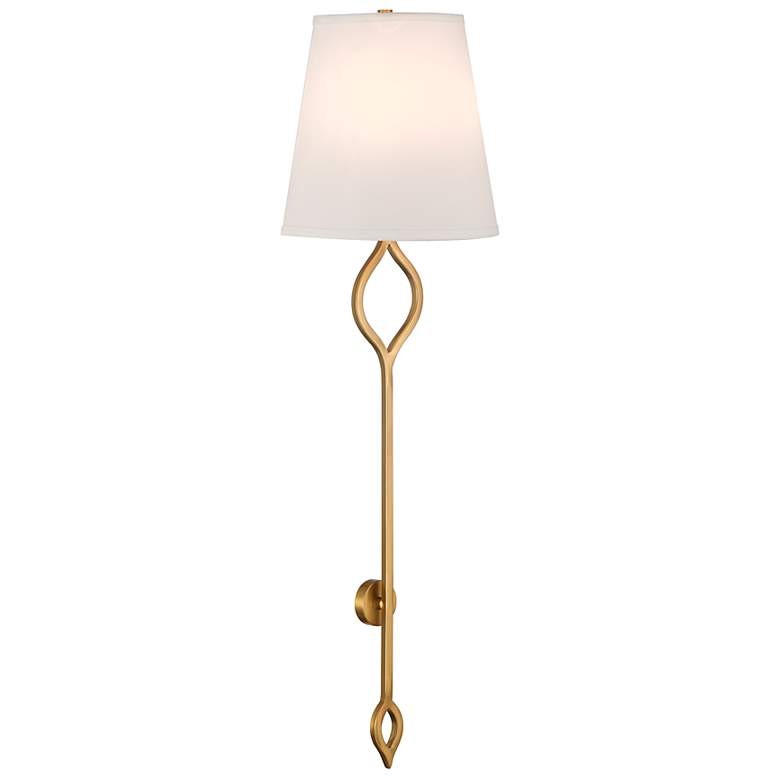 Image 4 Roxbury 2-Light Wall Sconce in Warm Brass more views