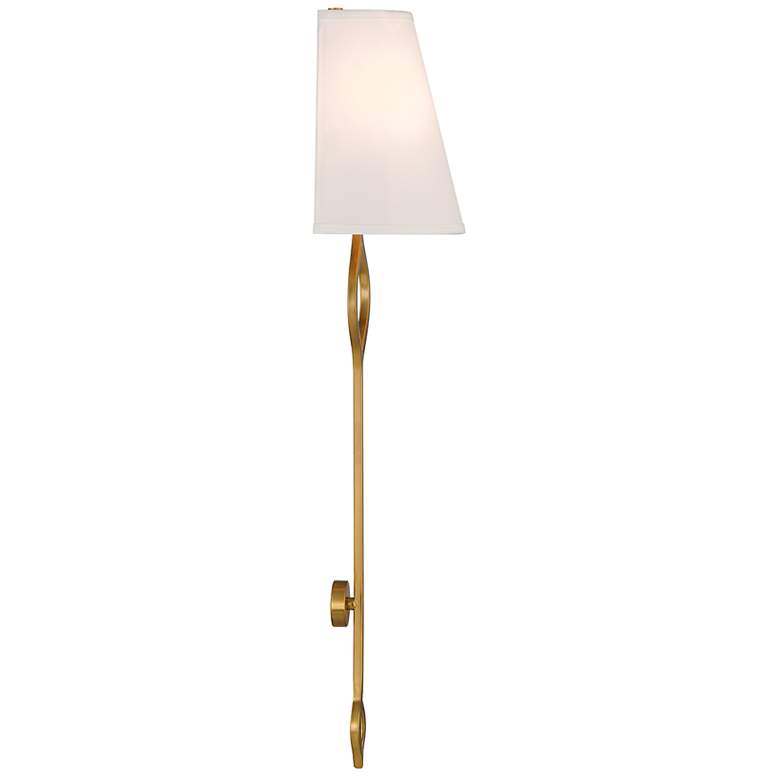 Image 5 Roxbury 2-Light Wall Sconce in Warm Brass more views