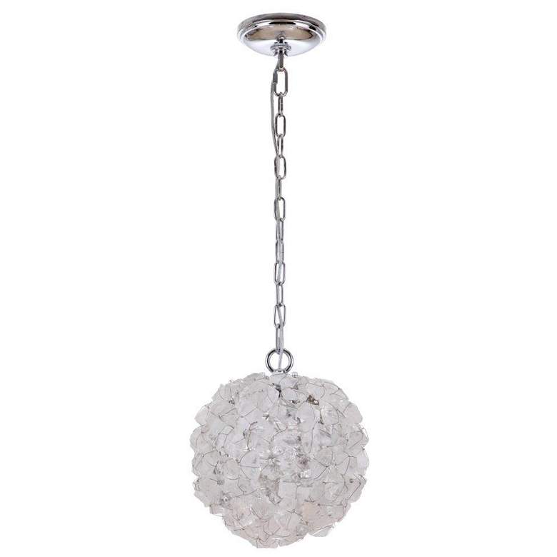 Image 1 Roxx 1 Light Pendant w/ Chain, Chrome