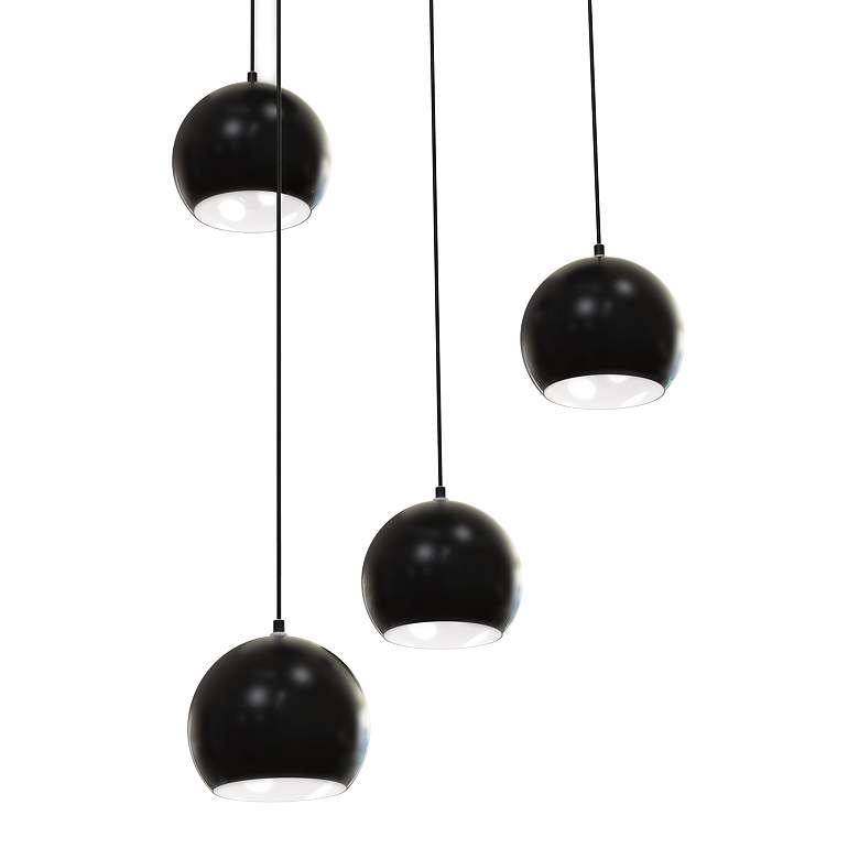 Image 2 Roxy Medium Base Quintuple Pendant more views