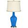 Royal Blue Anya Table Lamp with President's Braid Trim