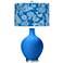 Royal Blue Aviary Ovo Table Lamp