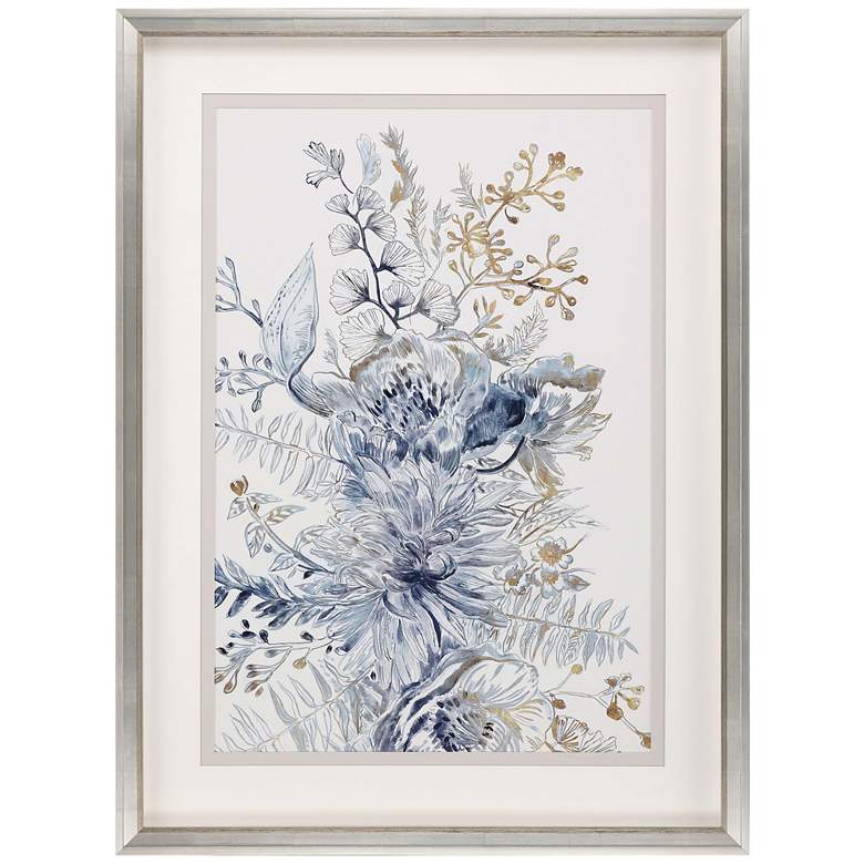 Image 2 Royal Blue I 47" High Shadow Box Giclee Framed Wall Art