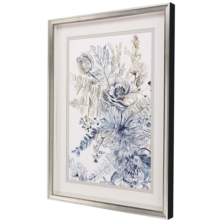 Image 4 Royal Blue II 47" High Shadow Box Giclee Framed Wall Art more views