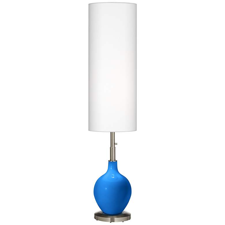 Royal Blue Ovo Floor Lamp