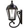 Royal Bulb 21" High Bronze Solar LED Outdoor Wall Light