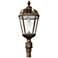Royal Bulb 87"H Bronze Solar LED Outdoor Light and Post