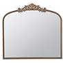 Thumbnail3 of Royal Crest 40" x 31" Arch Top Traditional Gold Wall Mirror