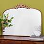 Thumbnail2 of Royal Crest 40" x 31" Arch Top Traditional Gold Wall Mirror
