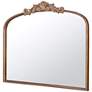 Thumbnail4 of Royal Crest 40" x 31" Arch Top Traditional Gold Wall Mirror more views