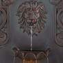 5_Royal Lion Head 31 1/2" High Indoor Outdoor Bronze Wall Fountain more views