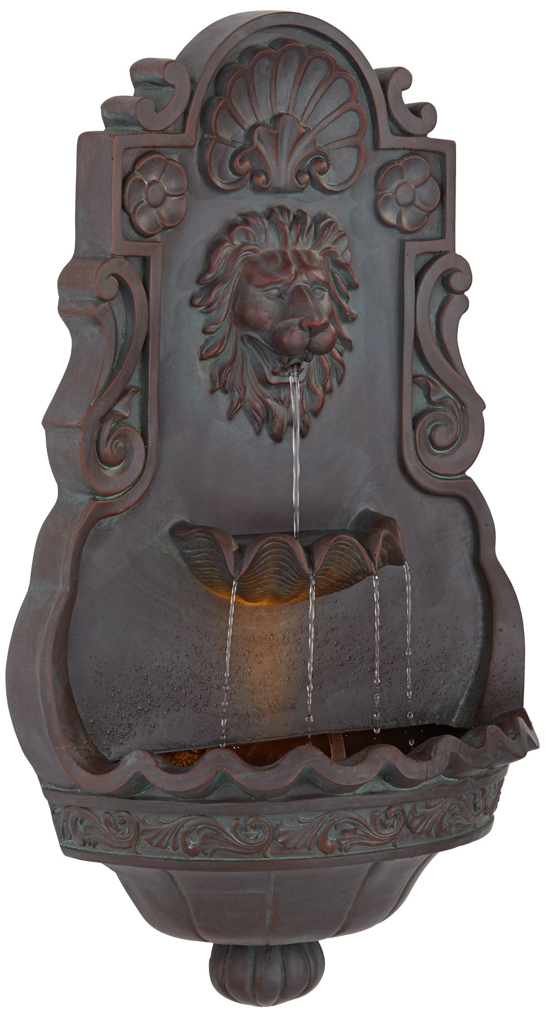 Lion Head Wall Fountain