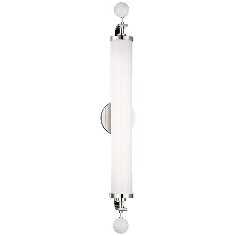 Image 1 Royale 29 3/4 inchW Polished Nickel LED Bath Light