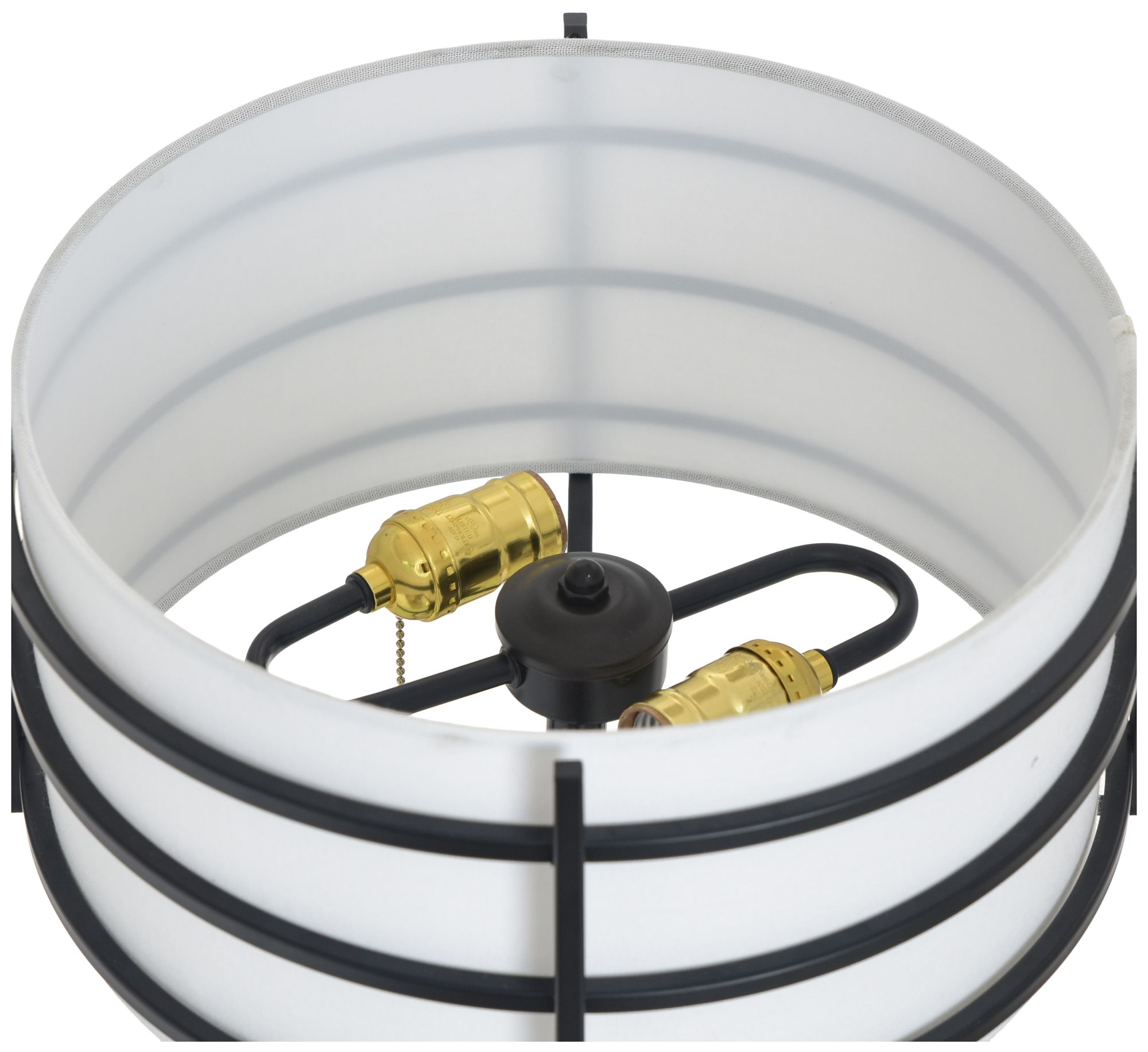 Image 6 Royce 25" High Zammel Table Lamp with White Shade more views