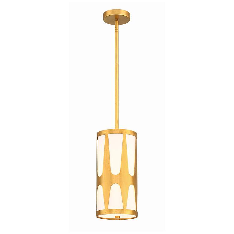 Image 1 Royston 1 Light Antique Gold Pendant