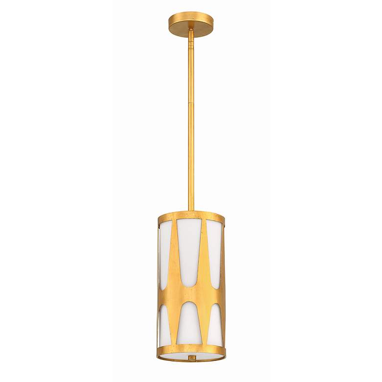 Image 2 Royston 1 Light Antique Gold Pendant more views