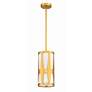 2_Royston 1 Light Antique Gold Pendant more views
