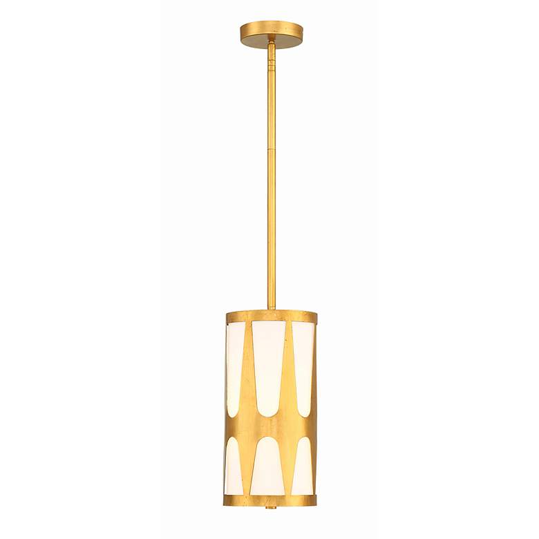 Image 3 Royston 1 Light Antique Gold Pendant more views
