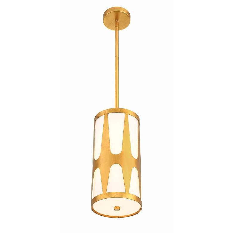 Image 4 Royston 1 Light Antique Gold Pendant more views