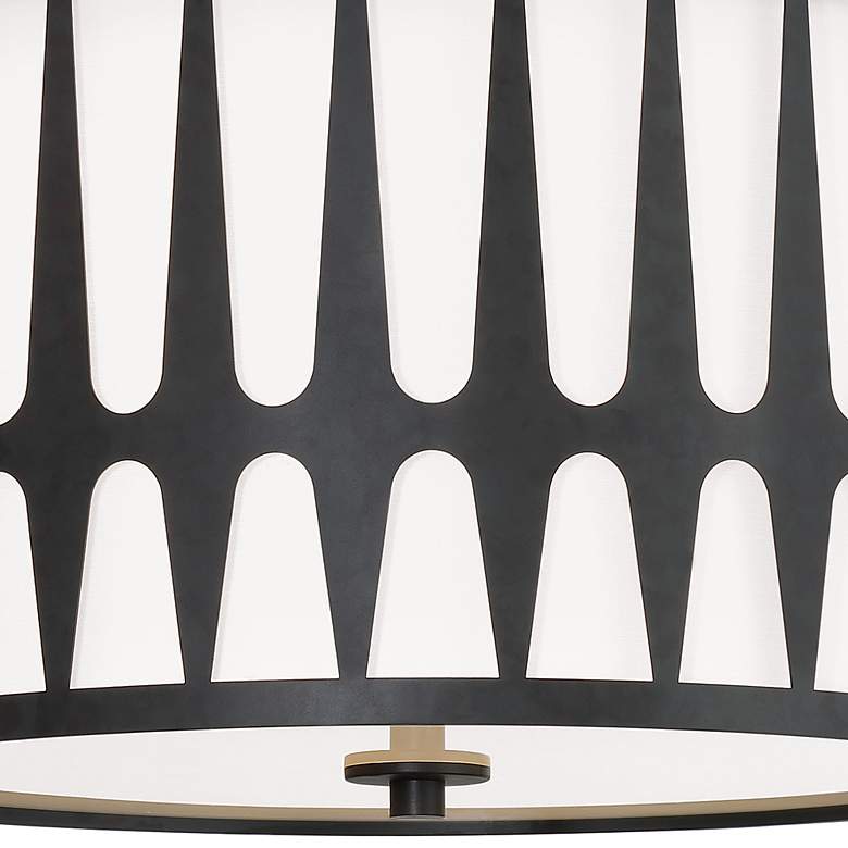 Image 4 Royston 3 Light Black Ceiling Mount more views