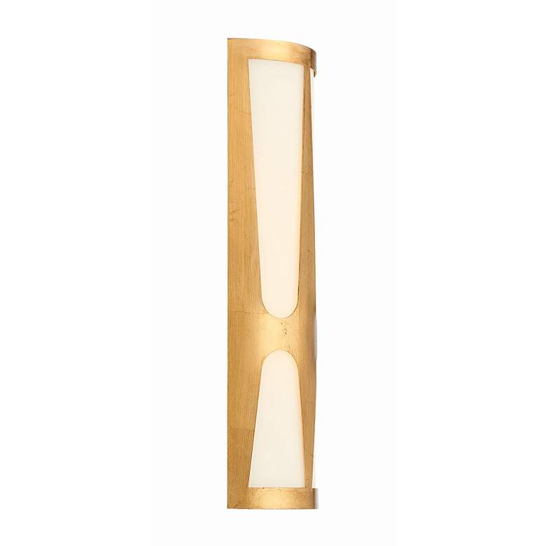 Image 3 Royston integrated LED antique gold sconce more views