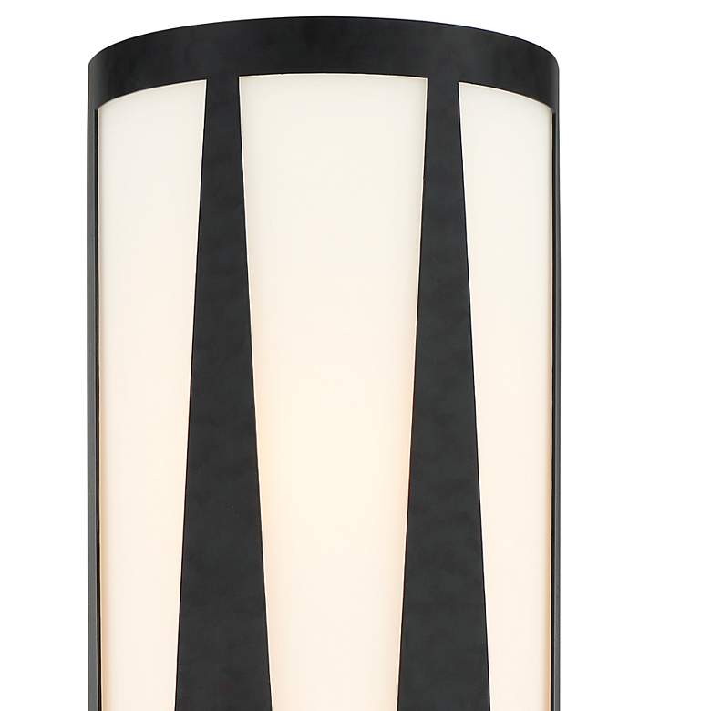 Image 4 Royston Integrated LED black sconce more views